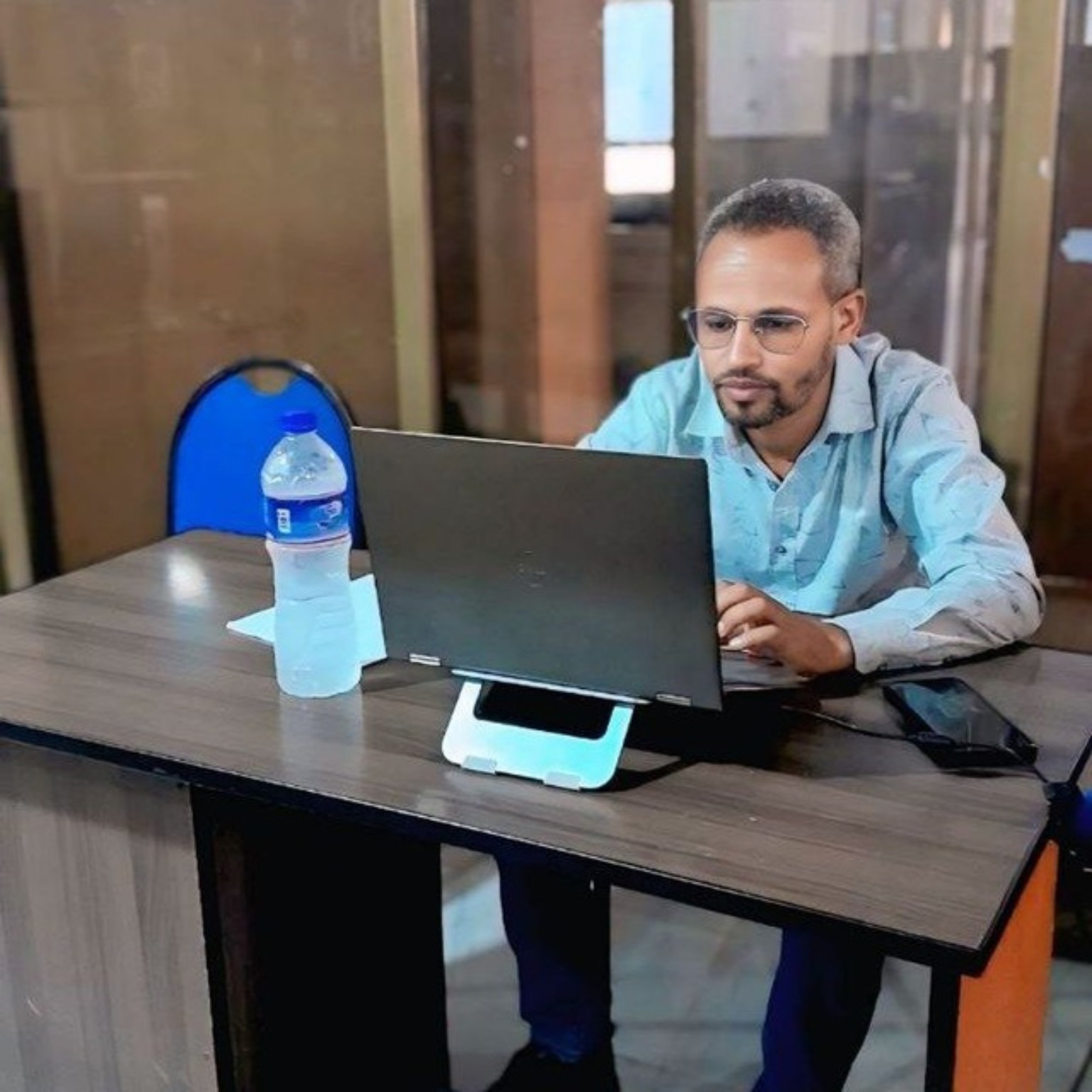 Tesfaye Kelbesa, Head of Registrar at Ol-Bright International College Dire Dawa Campus